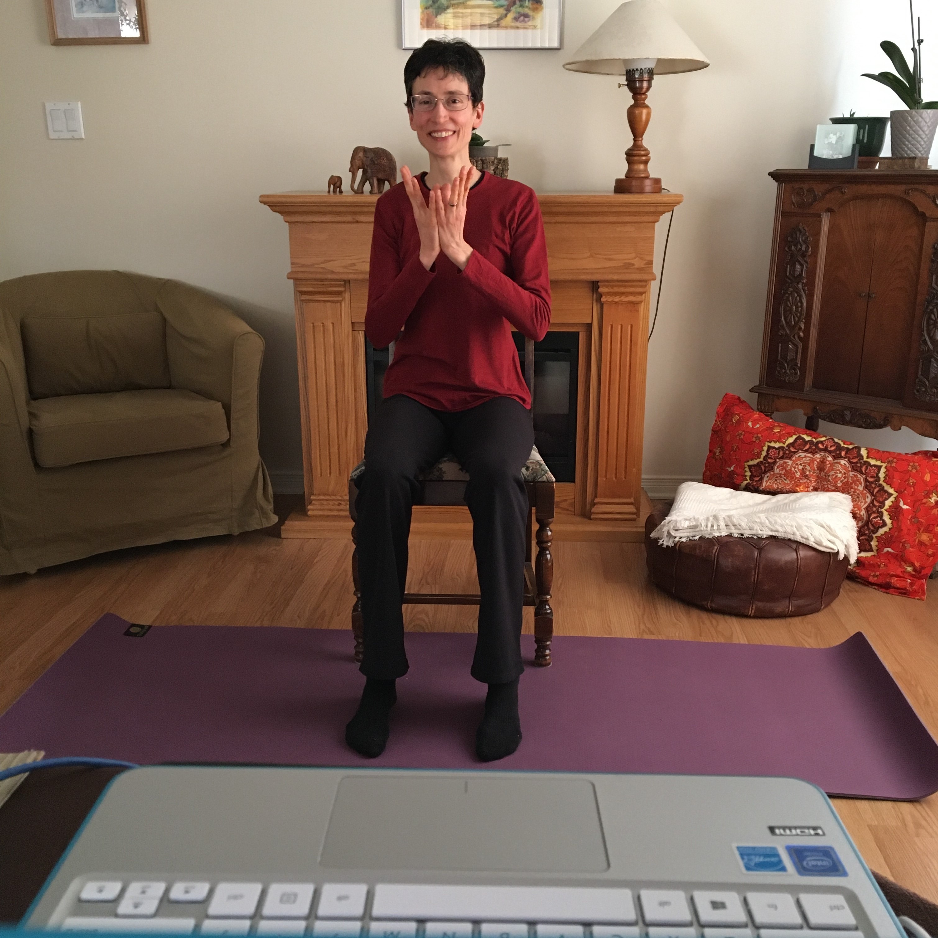 virtual classes my living room 